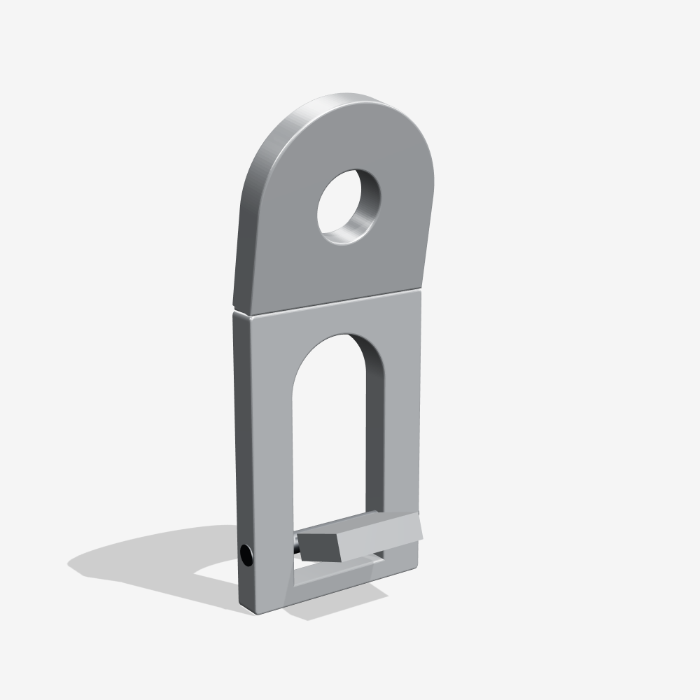 Lifting bracket fishbox AISI 304