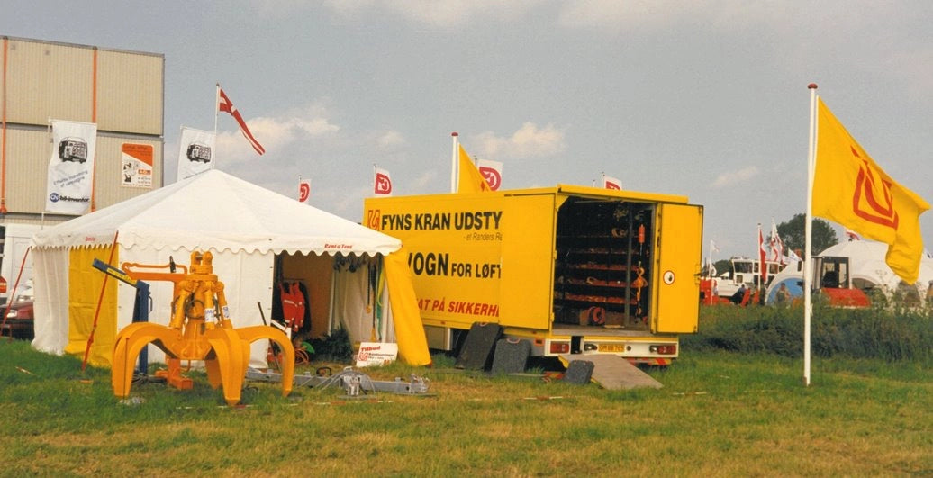 1998 fyns kran udstyr udstiller pa ega