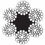 stalwire steelwirerope 6 36 warrington seale