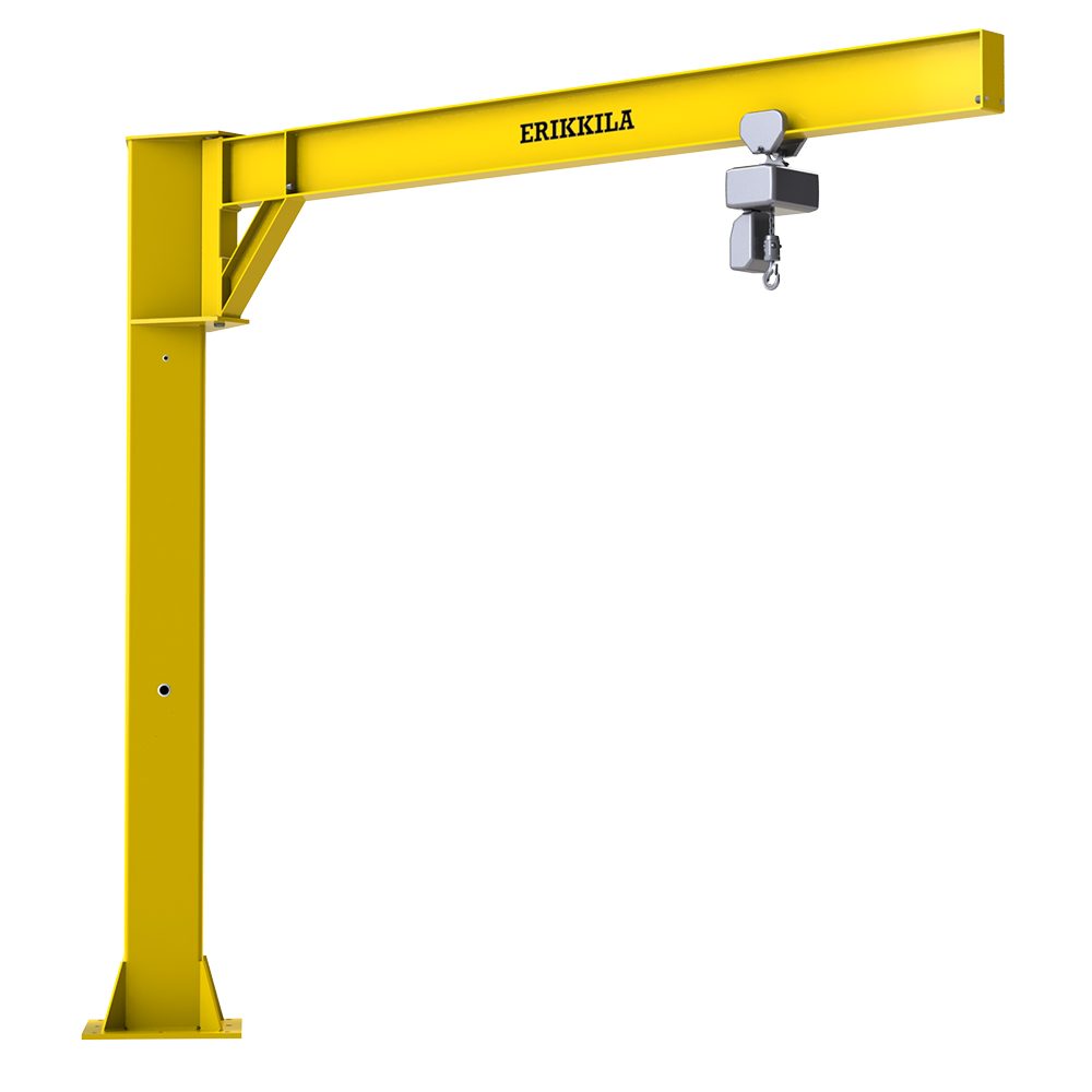 I-girder ERIKKILA Column-mounted Jib Crane - Fyns Kran Udstyr A/S