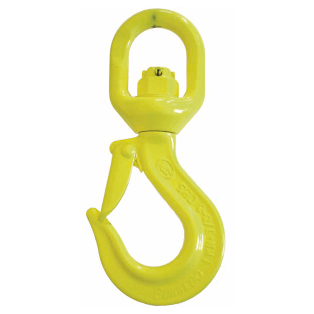 Gunnebo GrabiQ Swivel Hook With Latch LKN Grade 10 View