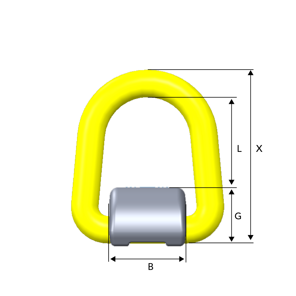 Gunnebo Weldable Lifting Point WLP - View more here - Fyns