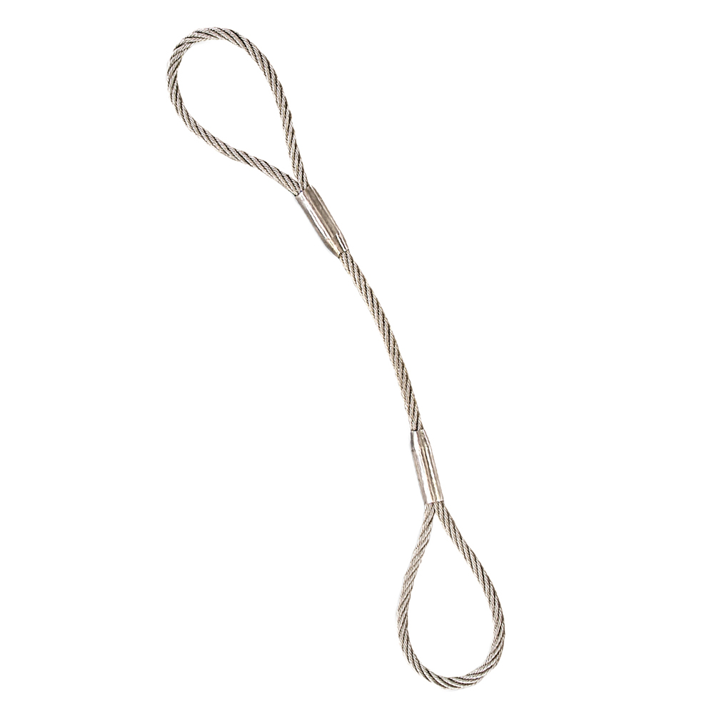 Wire Rope Sling Cable Laid with two eye and conical lock