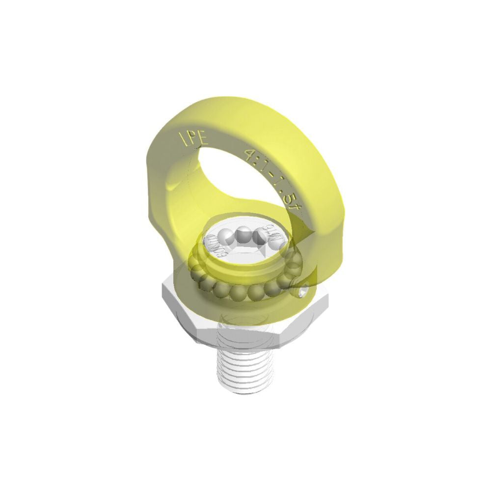 GrabiQ Svirveløjebolt LPE M12x19mm WLL 0.75/2.0T