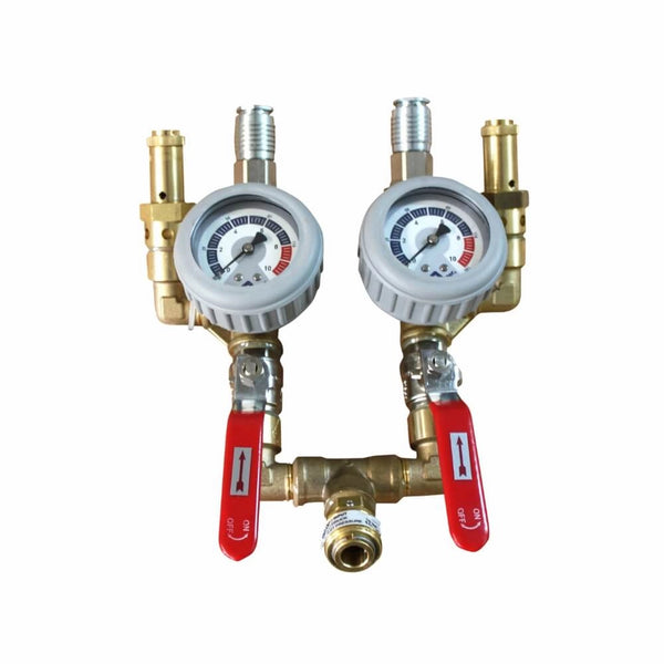 VETTER Fitting Control, dual, 8 bar