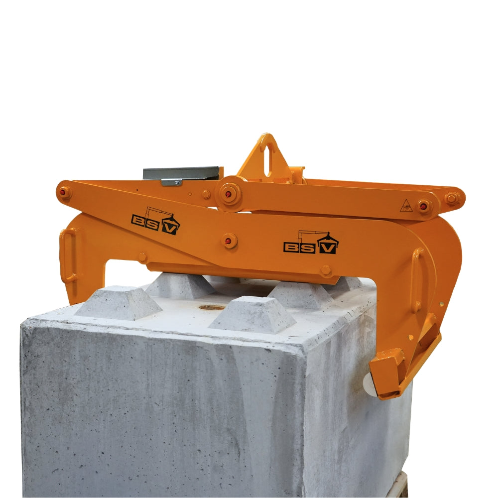 BSV Lifting Tong for contrecte blocks Type 262150 400-800mm 2500kg