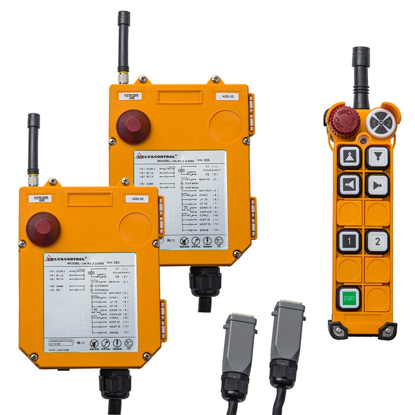 DELTA Radiocontrol DEH2 - RC f/2 hoist+motor