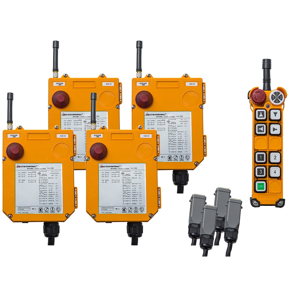 DELTA Radiocontrol DEH2 - RC f/4 hoist+motor