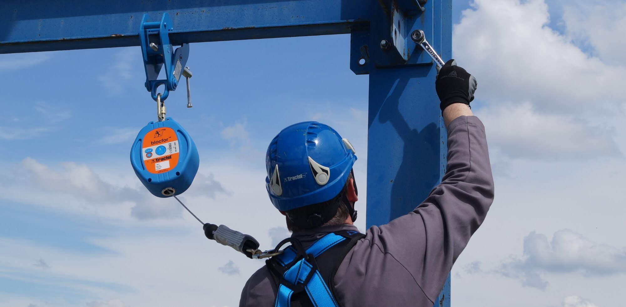 Eftersyn af faldsikring fyns kran udstyr top