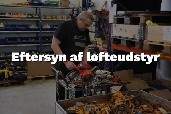 Eftersyn af lofteudstyr Fyns Kran Udstyr