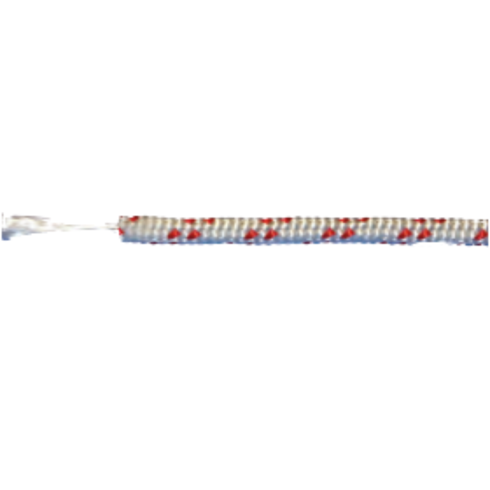 Polyesterline roundbraided 220m w/core - 5mm