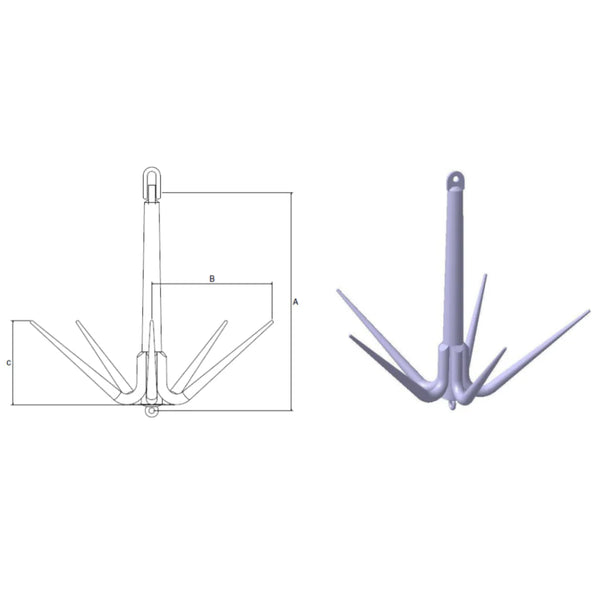 Sandpoint Grapnel 115kg