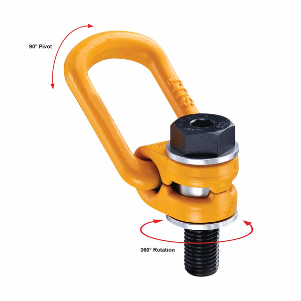 WDL Swivel Eye Bolt G-100 - M24x36mm - 4.00T