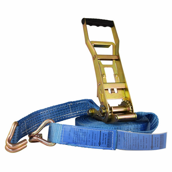 WDL Ratchet Lashing Strap Ergonomic 50mm 0.5+9.5m 5T