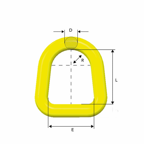 Gunnebo GrabiQ Masterlink D-14-14x55x65mm-2,5T