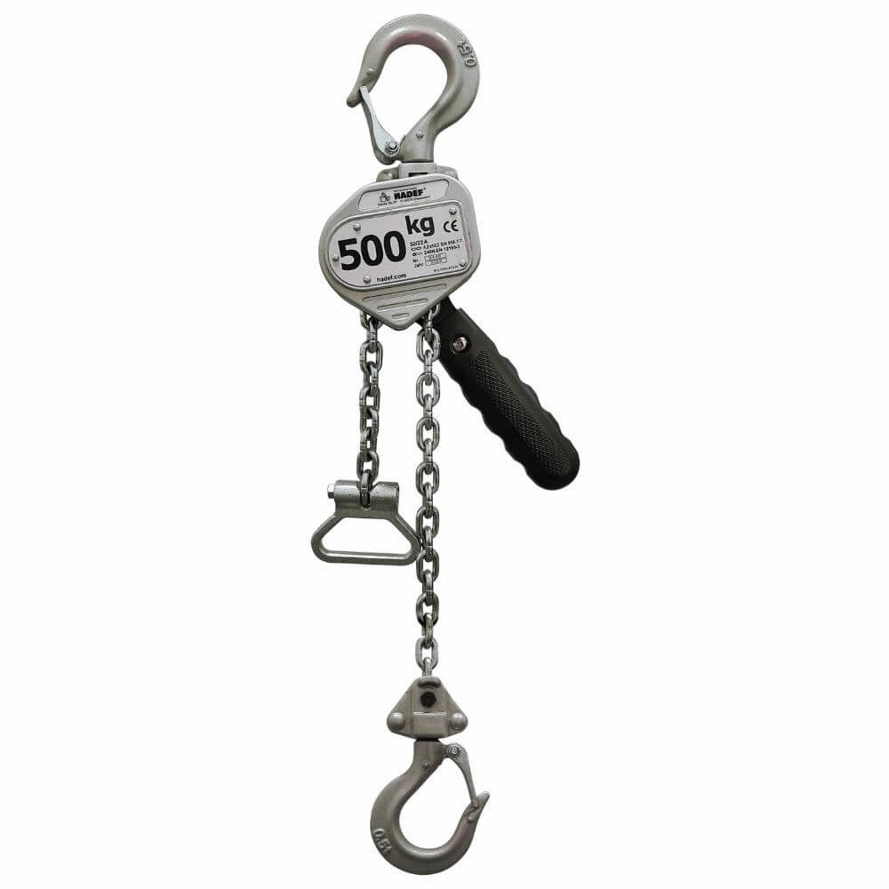 Hadef 53/22A Lever Hoist 1500kg - 30m - Alu | Buy here