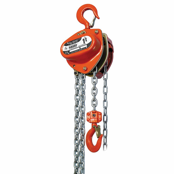 Hadef Chain Hoist 12/12 - 3T - 6m