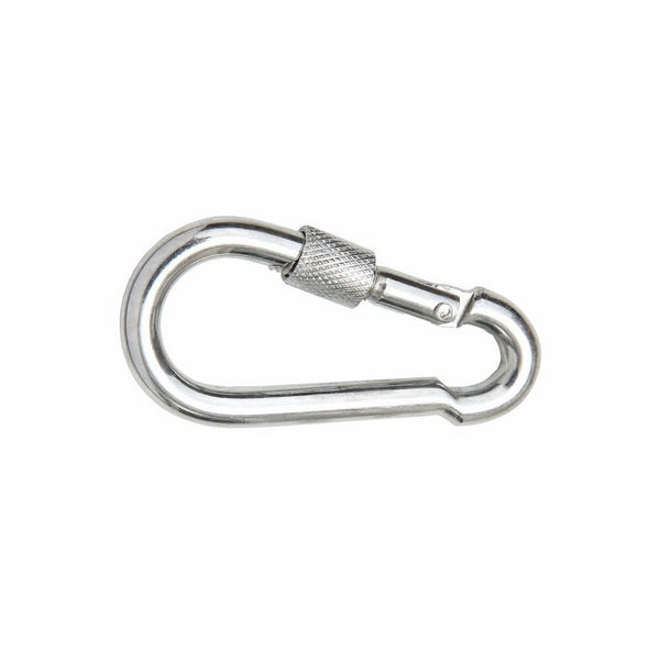 Carabine Hook w/screw Stainless - 50x5mm