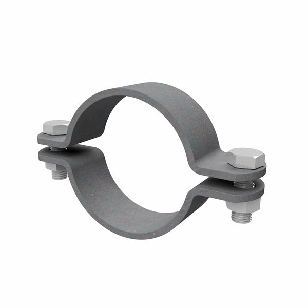 Pipe Clamp with bolts DVS 31002 RAW - 350mm