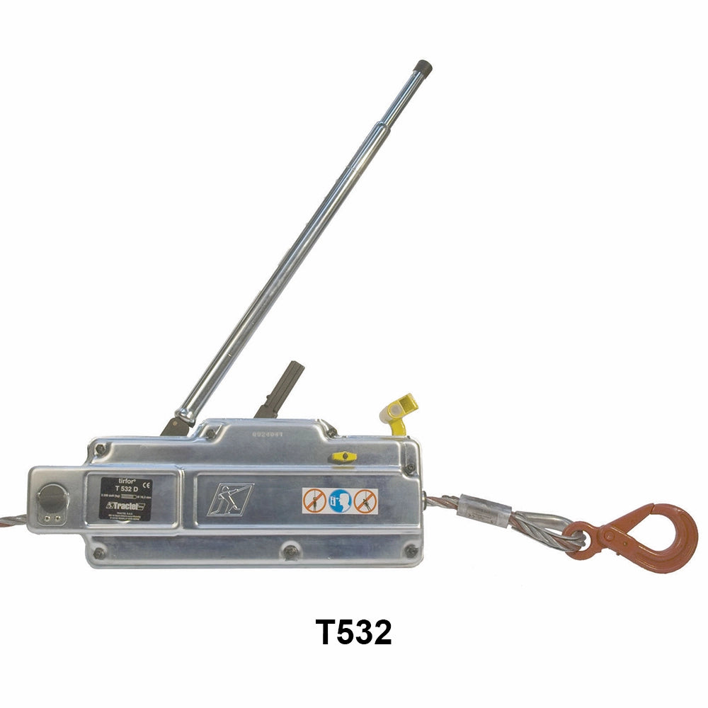 Turfer Rope Puller Tirfor Wire Rope Cable Puller Hoist model T532 - 32T