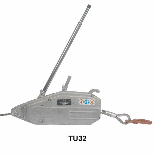 Tirfor Wire Rope Cable Puller Hoist model TU32 - 3.2T