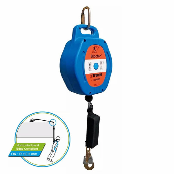 Tractel Blocfor Fall Arrest Block 10 ESD/EVO G 20m wire 150kg