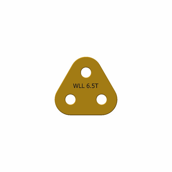 Udligningstrekant 4.75T - Malet