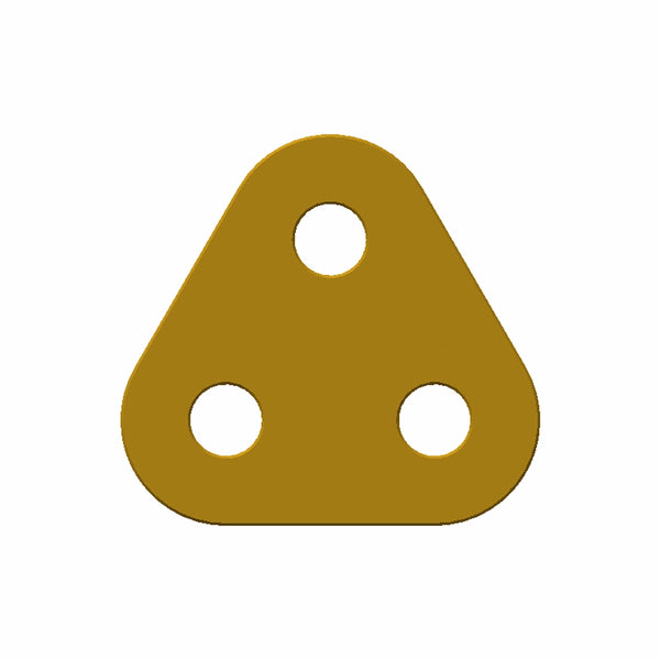 Udligningstrekant 17.00T - Malet