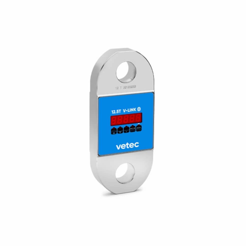Vetec Dynamometer Bluetooth V-Link INOX 55T m/display Inkl. 5V USB-C lader og ABS kuffert