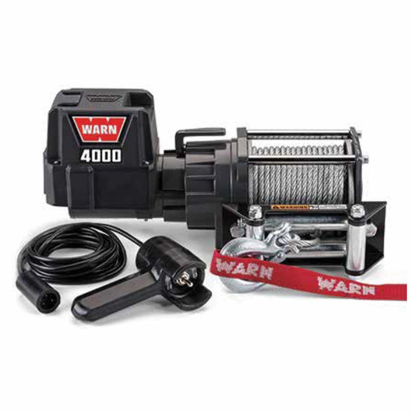 WARN Utility Winch 4000DC - 12V / 1800kg