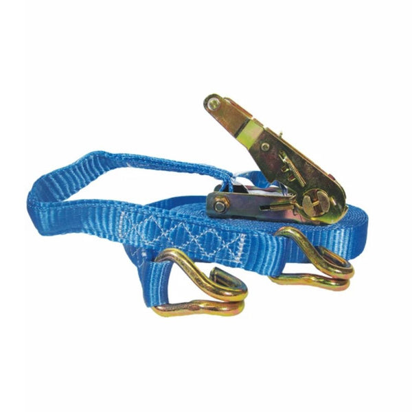 WDL Ratchet Lashing Strap with hooks 2.0T-35mm/0.5+5,5m LC1000daN