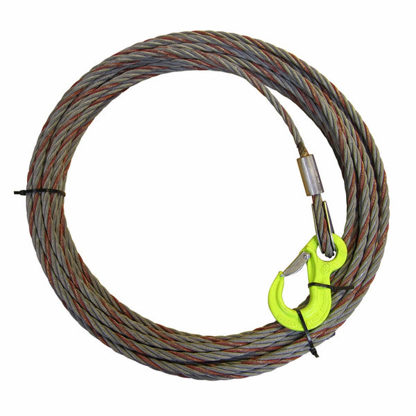 Wire Rope for Minifor TR10 & TR30 with hook - 6.5mm/10m